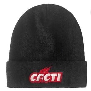 Travis Scott Cacti Logo Beanie black